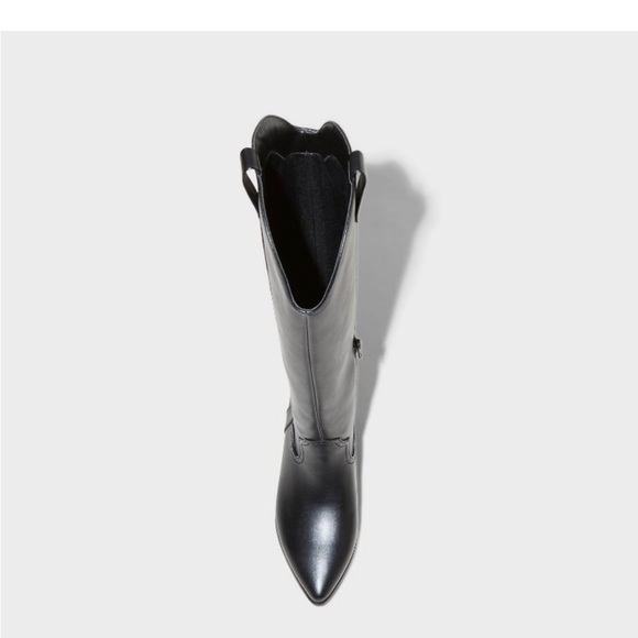 Universal Thread Target black tall boots size 5.5 - Picture 3 of 5